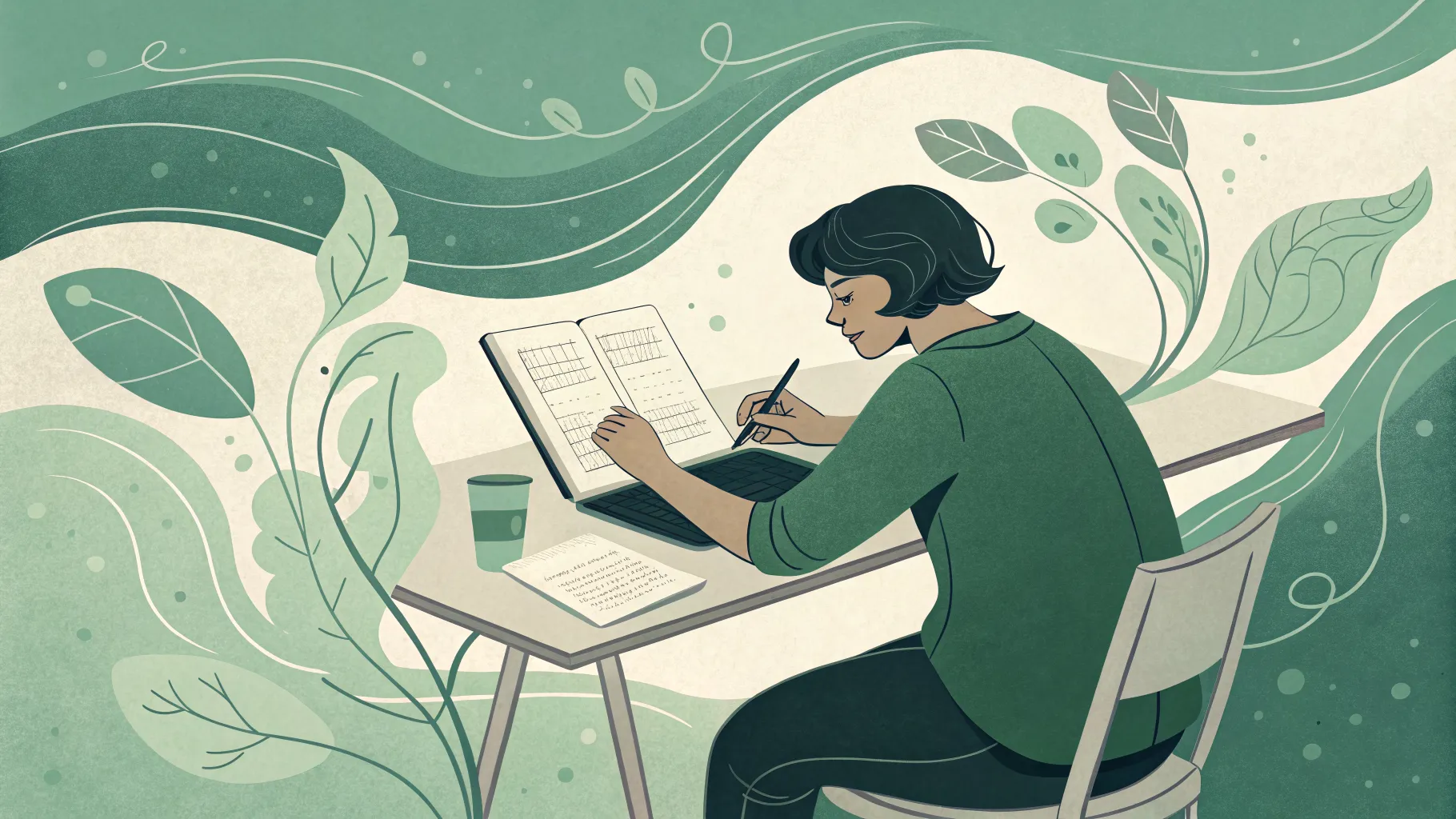 Filling the Cornell cue column after class: turning notes into active recall prompts